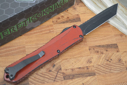 Heretic Knives Manticore X OTF - Break Through Red / DLC Tanto - Northwest Knives