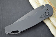 Pro Tech Tactical Response 4 Auto Operator - Black Aluminum Handle / Black CPM-154CM Blade / Tritium Push Button TR-4.3OPERATOR - Northwest Knives