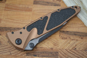 Microtech SOCOM Elite - Black Blade / Tan Handles w/ Black Inserts 160-1TA - Northwest Knives