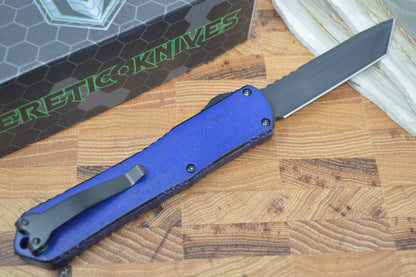 Heretic Knives Manticore X OTF - Break Through Blue / DLC Tanto - Northwest Knives