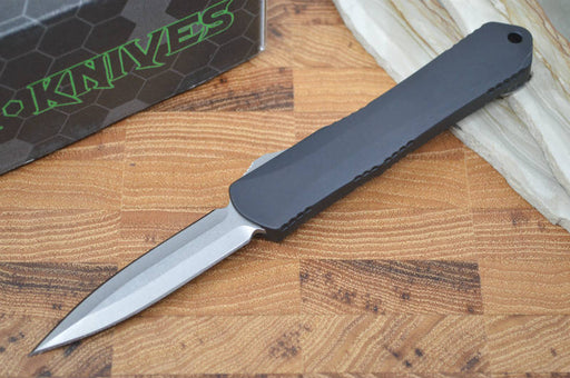 Heretic Knives Manticore S OTF - Black / Stonewash Spear Point - Northwest Knives