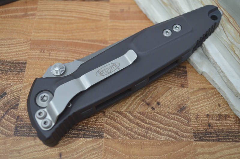 Microtech SOCOM Elite - Apocalyptic Blade / Black Handles w/ Black Inserts 160-10AP - Northwest Knives