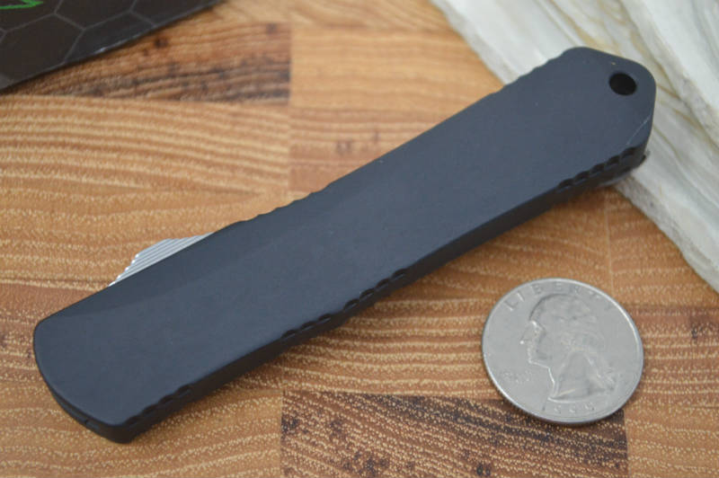 Heretic Knives Manticore S OTF - Black / Stonewash Spear Point - Northwest Knives