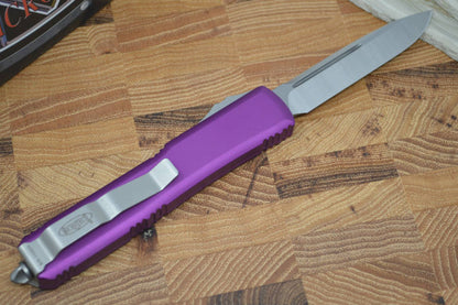 Microtech Ultratech OTF - Single Edge / Satin Blade / Violet Body - 121-4VI - Northwest Knives