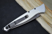 Piranha Knives "DNA" - CPM-S30V Blade / Silver Aluminum Handle - Northwest Knives