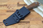 White River Knives Caper - Natural Burlap Micarta Handle - Northwest Knives