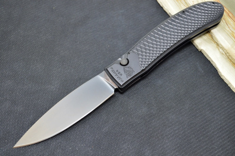 Piranha Knives "Toxin" - CPM-S30V Steel / Black Aluminum Handle / Black Blade - Northwest Knives