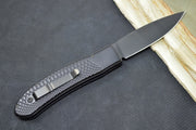 Piranha Knives "Toxin" - CPM-S30V Steel / Black Aluminum Handle / Black Blade - Northwest Knives
