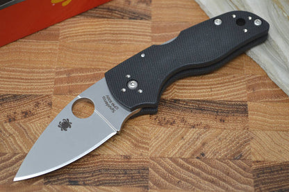 Spyderco Lil Native Lockback - Black G10 / Satin CPM-S30V Blade - Northwest Knives