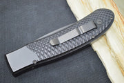Piranha Knives "Toxin" - CPM-S30V Steel / Black Aluminum Handle / Black Blade - Northwest Knives