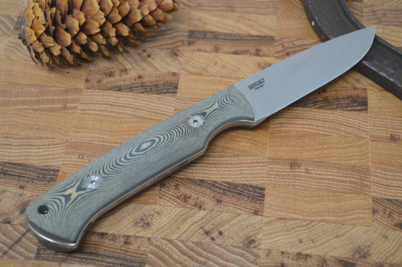 White River Knives Hunter - Black & Maple Richlite Handle - Northwest Knives