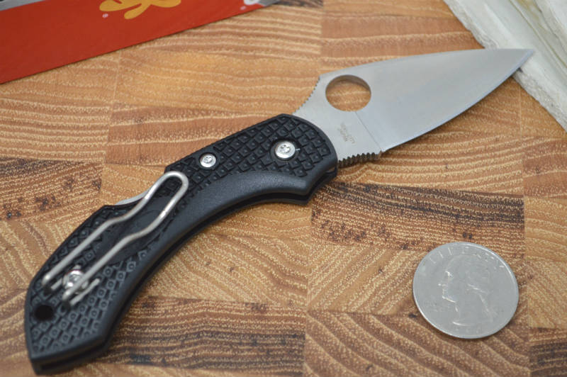 Black Handle Knife | Leaf Shaped Blade In a Satin Finish | Northwest Knives