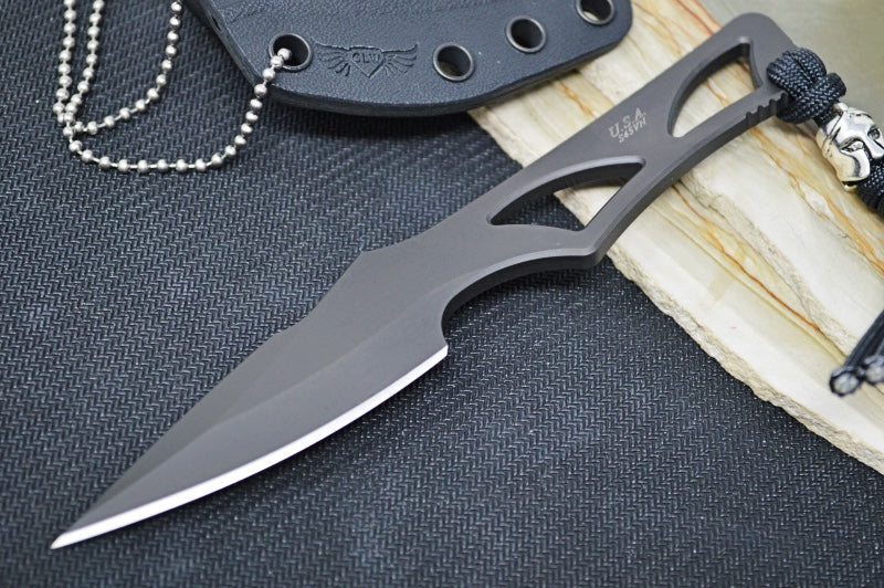 Spartan Blades ENYO Fixed Blade - Black Blade