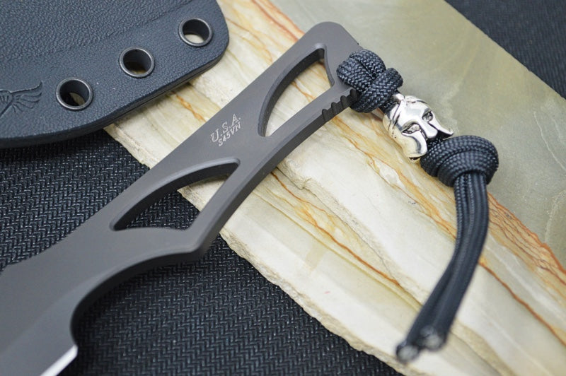 Spartan Blades ENYO Fixed Blade - Black Blade - Northwest Knives