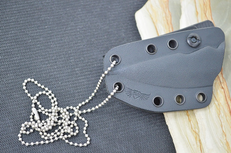 Spartan Blades ENYO Fixed Blade - Black Blade