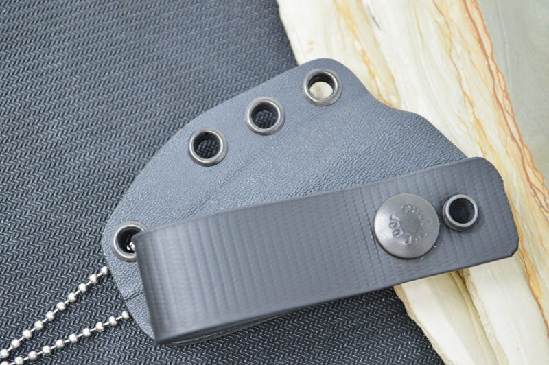 Spartan Blades ENYO Fixed Blade - Black Blade