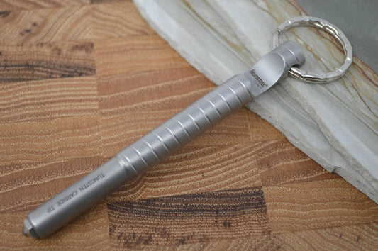 Lionsteel Stainless Steel Eskaper Bottle Opener / Glass Breaker / Keychain - Northwest Knives