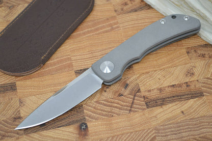 Chris Reeve Knives Impinda Slip Joint - Plain Titanium - Northwest Knives