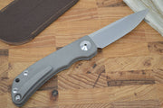 Chris Reeve Knives Impinda Slip Joint - Plain Titanium - Northwest Knives