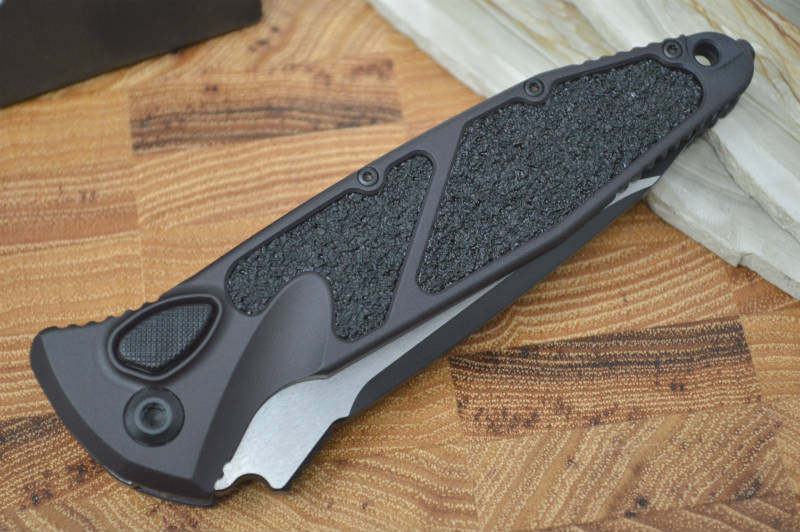 Microtech SOCOM Elite Auto - Tanto Black Blade / Black Chassis 161A-1T - Northwest Knives