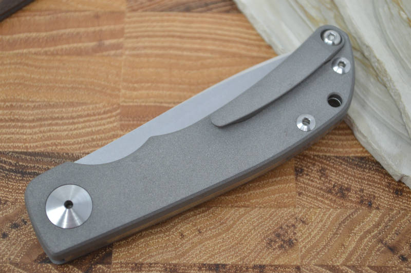 Chris Reeve Knives Impinda Slip Joint - Plain Titanium - Northwest Knives