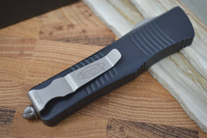 Microtech Troodon OTF - Full Serrated / Stonewash Blade - 138-12 - Northwest Knives