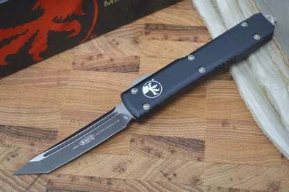 Microtech Ultratech OTF - Tanto Edge / Black Blade / Black Body - 123-1 - Northwest Knives