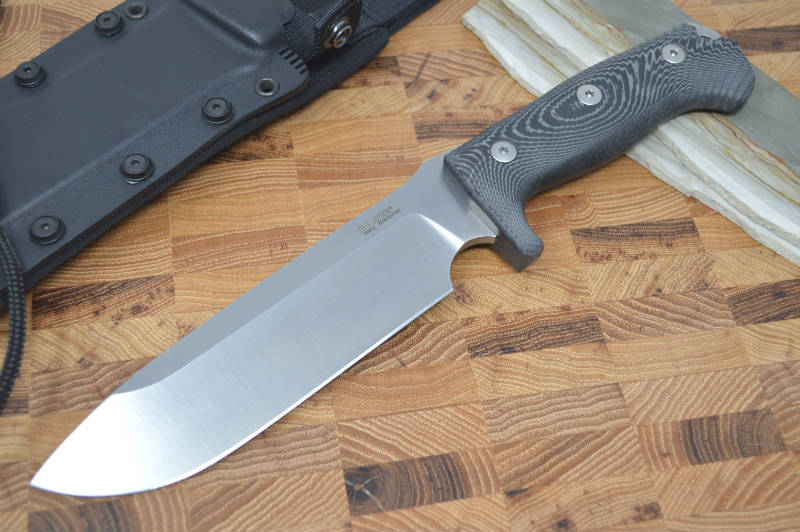Lionsteel M7 Fixed Blade Hunting Knife - Black Micarta - Northwest Knives