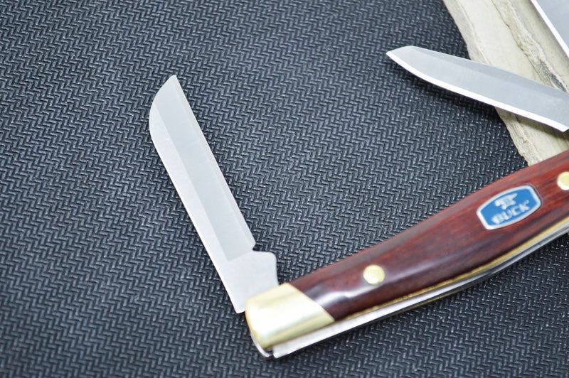 Buck Cadet 303 Traditional Slipjoint - 420HC Blades / Rosewood Handle 7461