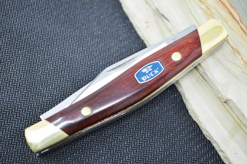 Buck Cadet 303 Traditional Slipjoint - 420HC Blades / Rosewood Handle 7461