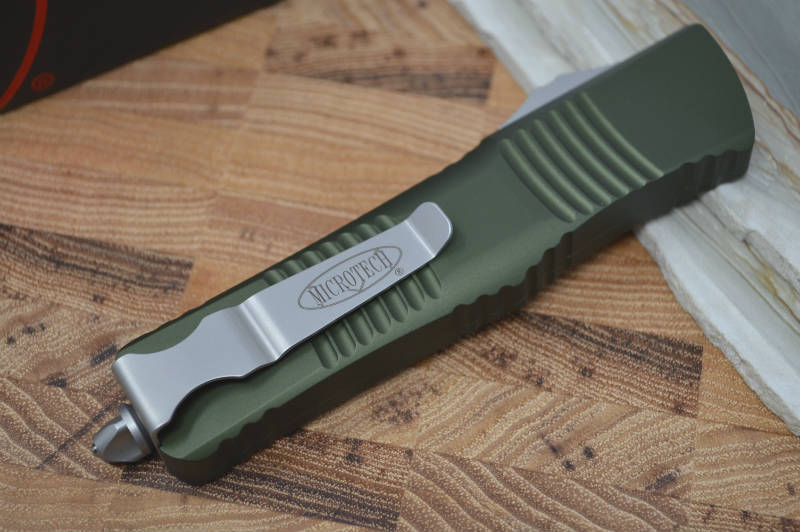 Microtech Combat Troodon OTF - Tanto Edge / Partial Serrate - 144-11OD - Northwest Knives
