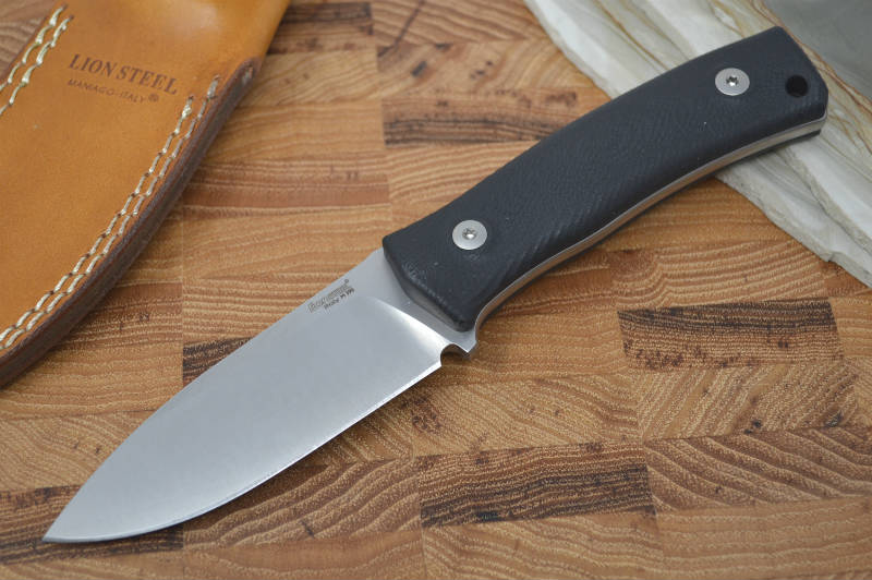 Lionsteel M4 Hunting Knife w/ Black G10 Handle - Fixed Blade - Northwest Knives