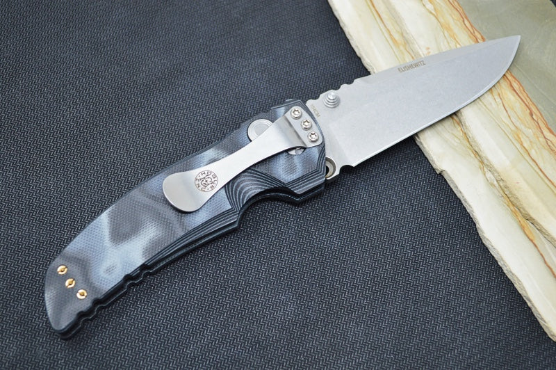  Hogue Knives EX 01 - Black G10 G-Mascus Handle / 154CM steel / Drop Point Blade 34179