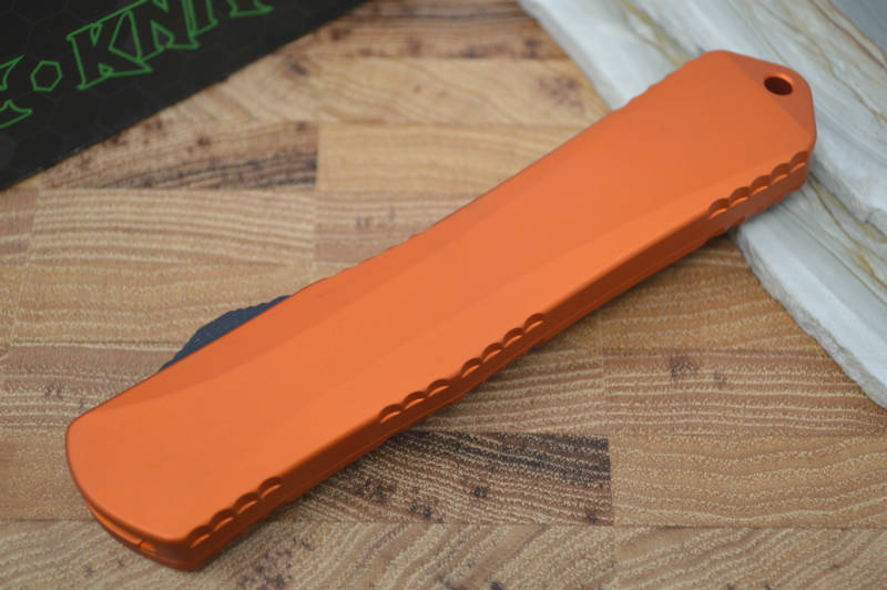 Heretic Knives Manticore X OTF - Orange Handle / Black DLC Blade