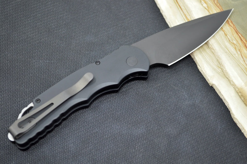 Pro Tech Tactical Response 5 Auto - Black Blade / Black Anodized Aluminum Handle T503 - Northwest Knives