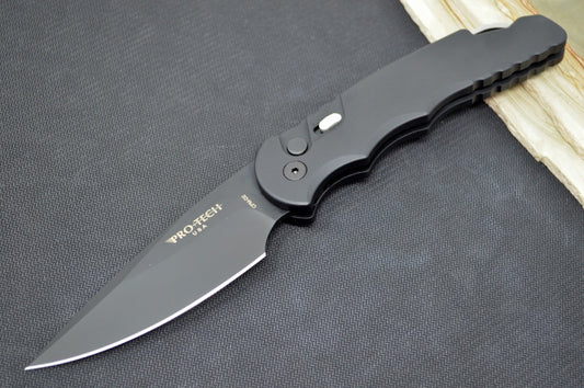 Pro Tech Tactical Response 4 Auto - Black Anodized Aluminum Handle / D2 Steel / Black DLC Coated Blade TR-4.3D2