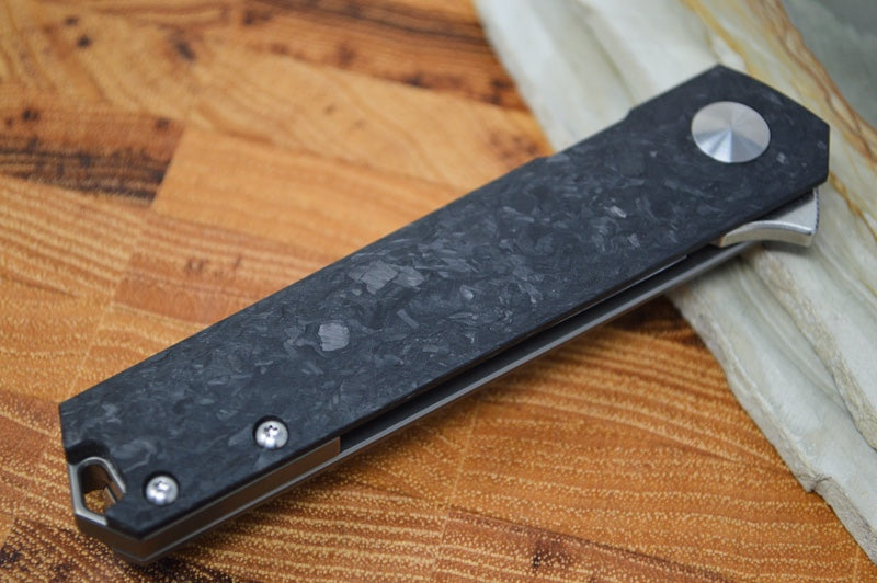 Boker Kwaiken Compact - D2 Blade / Marbled Carbon Fiber Handle 01BO231