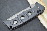 Benchmade 275GY-1 Adamas - Grey CPM-CruWear Drop Point Blade / Black G-10 Handle - Northwest Knives