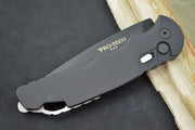 Pro Tech Tactical Response 4 Auto - Black Anodized Aluminum Handle / D2 Steel / Black DLC Coated Blade TR-4.3D2 - Northwest Knives