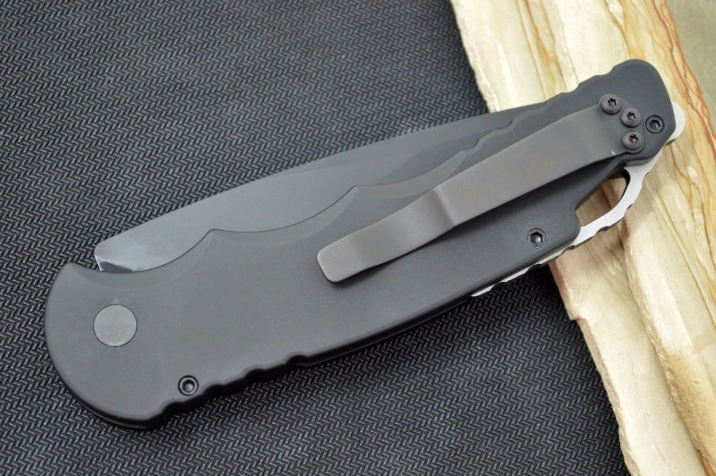 Pro Tech Tactical Response 4 Auto - Black Anodized Aluminum Handle / D2 Steel / Black DLC Coated Blade TR-4.3D2