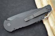 Pro Tech Tactical Response 4 Auto - Black Anodized Aluminum Handle / D2 Steel / Black DLC Coated Blade TR-4.3D2 - Northwest Knives