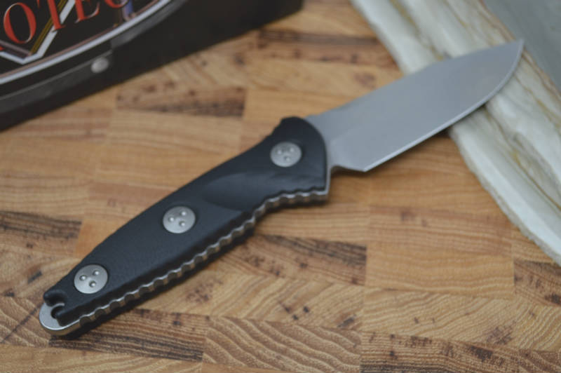 Microtech Socom Alpha Mini S/E - Stonewash Standard 113M-10