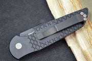 Pro Tech Tactical Response 3 Auto - Black Handle / Fish Scales / Black D2 Blade with Partial Serrate TR-3-X2-D2 - Northwest Knives