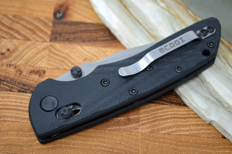 Hogue Knives Deka - Black G-10 Handle / 20CV Blade / ABLE Lock 24279