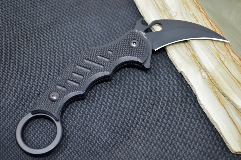 Fox Knives Karambit Fixed Blade - Black G10 Handle / Karambit Style / Black N690 Steel Blade 01FX700 - Northwest Knives