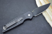 Pro Tech Tactical Response 3 Auto - Black Handle / Fish Scales / Black D2 Blade TR-3-X1-D2 - Northwest Knives