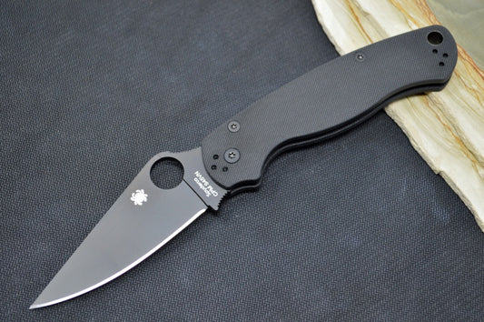 Spyderco Paramilitary 2 - Black G10 / Black CPM-S45VN Blade