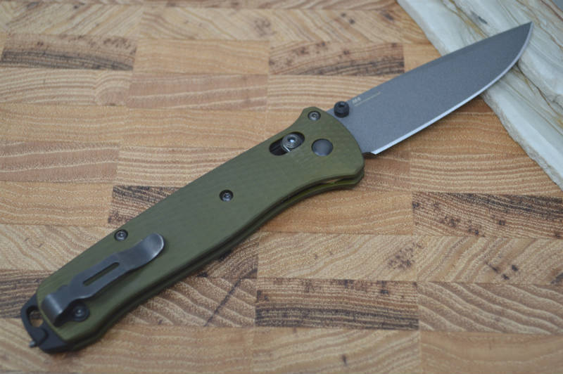 Benchmade 537GY-1 Bailout - CPM-M4 Drop Point Regrind