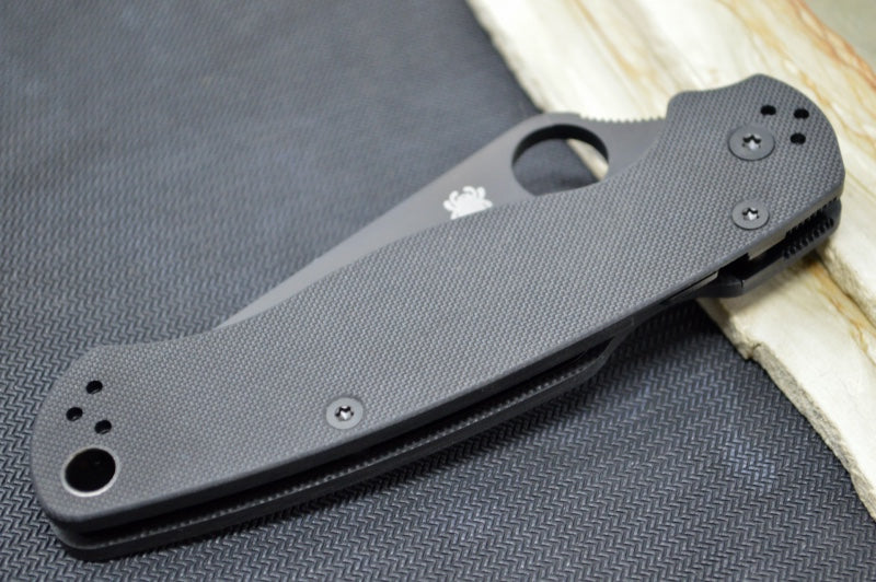 Spyderco Paramilitary 2 - Black G10 / Black CPM-S45VN Blade