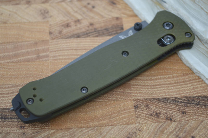 Benchmade 537GY-1 Bailout - CPM-M4 Drop Point Regrind